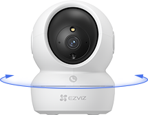 Product: Cámara Wi-Fi EZVIZ H6c 2K+ (3MP) – Giro 360° y Detección IA