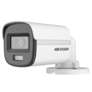 Product: Cámara tipo bullet 3K ColorVu con imagen en color 24/7, lente fijo de 2.8mm, micrófono integrado, visión nocturna híbrida (IR y luz blanca hasta 20m)