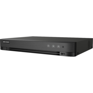 Product: Dvr 4Ch Turbo 5MP 10Tb H265+ Deteccion Facial Analitica 7,5Fps-12Fps Hdmi/Vga Acusense Hikvision Entrada Y Salida De Alarma